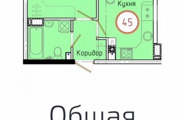 1-к квартира, 40 м², 8/8 эт.